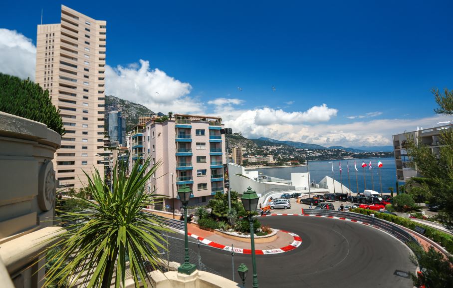 La chicane de Mónaco.