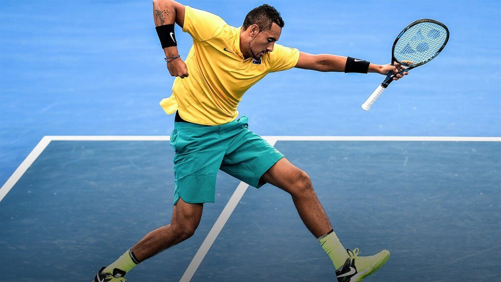 Nick Kyrgios, una de las jóvenes promesas del tenis.