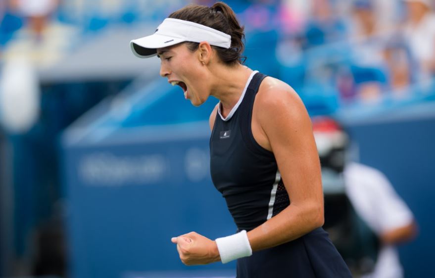 La tenista Garbiñe Muguruza.