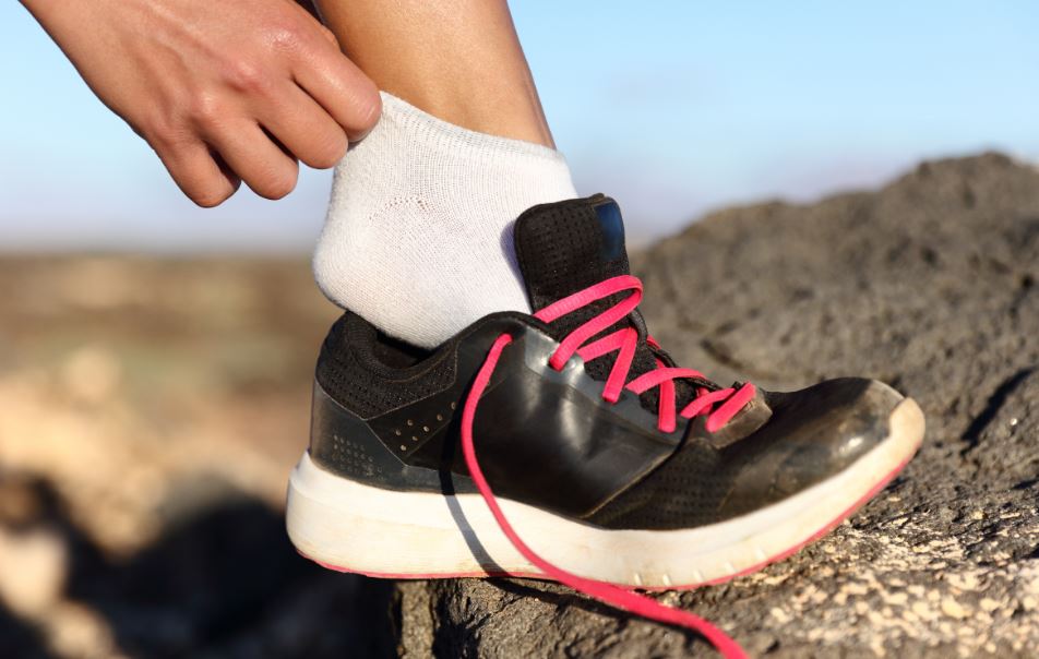 ¿Qué tipo de calcetín usar según el ejercicio a realizar?