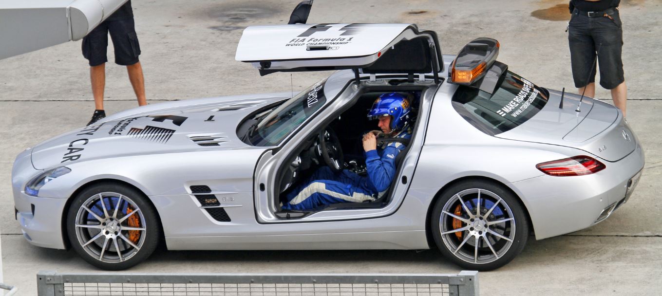 El coche de seguridad en la Fórmula Uno.