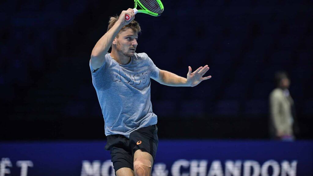 Puede que David Goffin no se destaque como uno de los jugadores más lujosos del circuito, pero no caben dudas de que su juego es muy efectivo.
