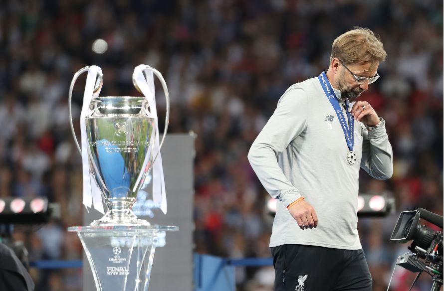 Klopp en la Champions League.