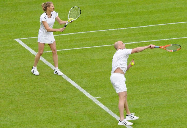 Steffi Graf y Andrea Agassi.