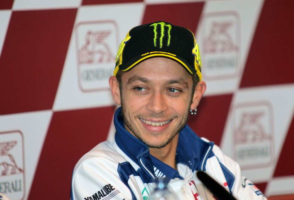 Las locas celebraciones de Valentino Rossi Las locas celebraciones de Valentino Rossi