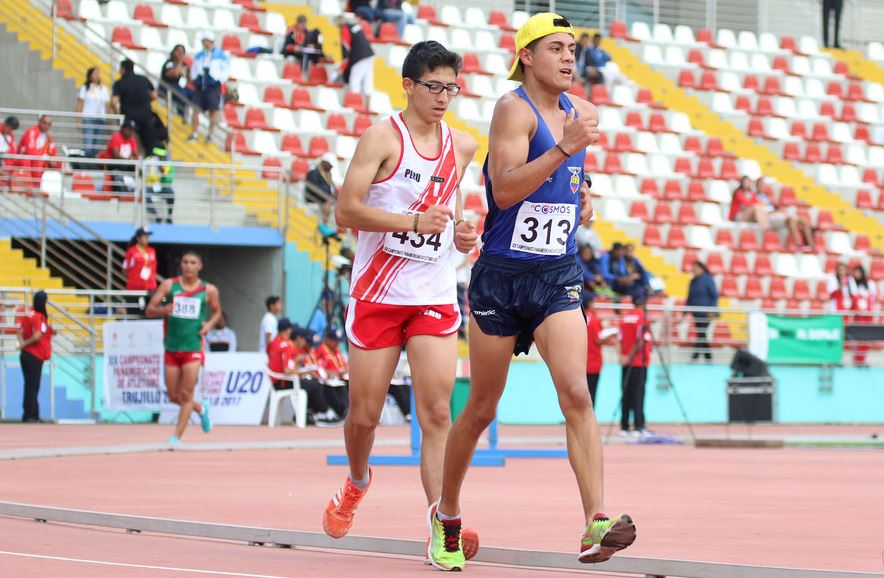 La marcha en atletismo.