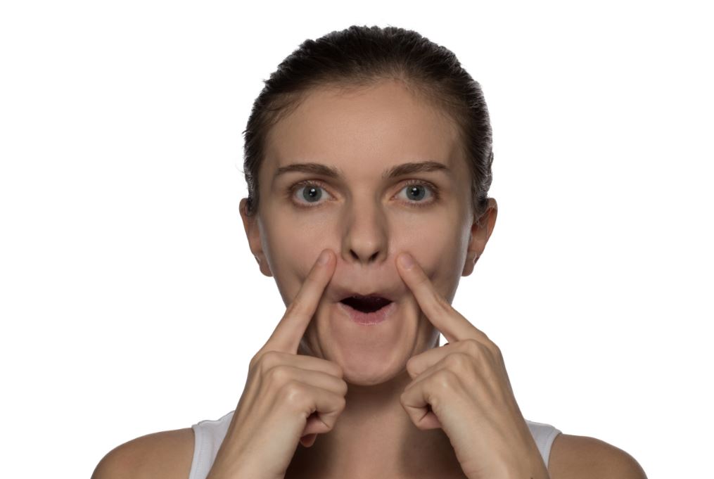 Ejercicios de yoga facial