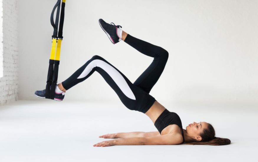 Ejercicios de TRX para ciclismo.