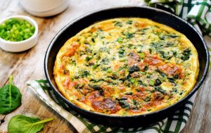 Tortilla de espinacas