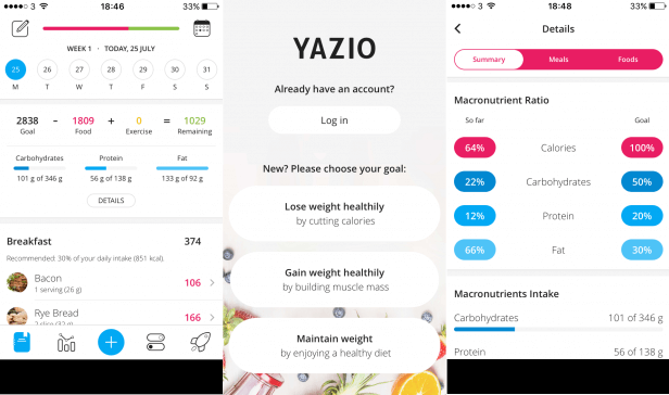 Basándose en la regla de que un hábito se crea tras 21 días de hacerlo, Yazio te ayuda a llevar una vida sana.