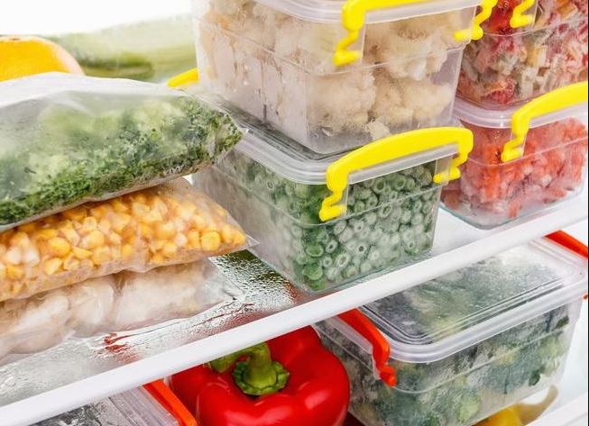 Algunos alimentos que puedes congelar.