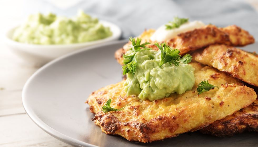 Empanadillas con aguacate.