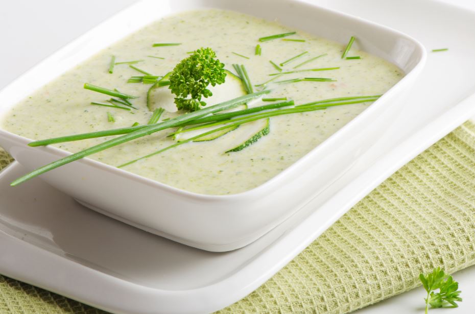 Receta de crema de calabacín.