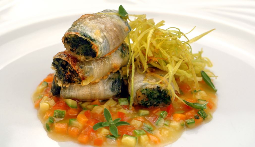 Receta de salpicón de endivias.