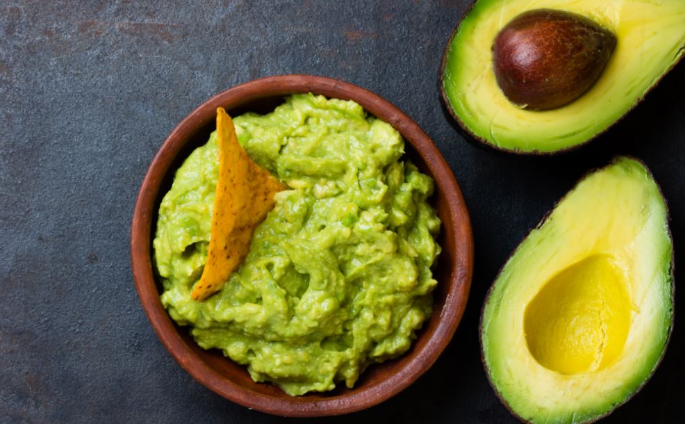 Receta de salsa de guacamole.