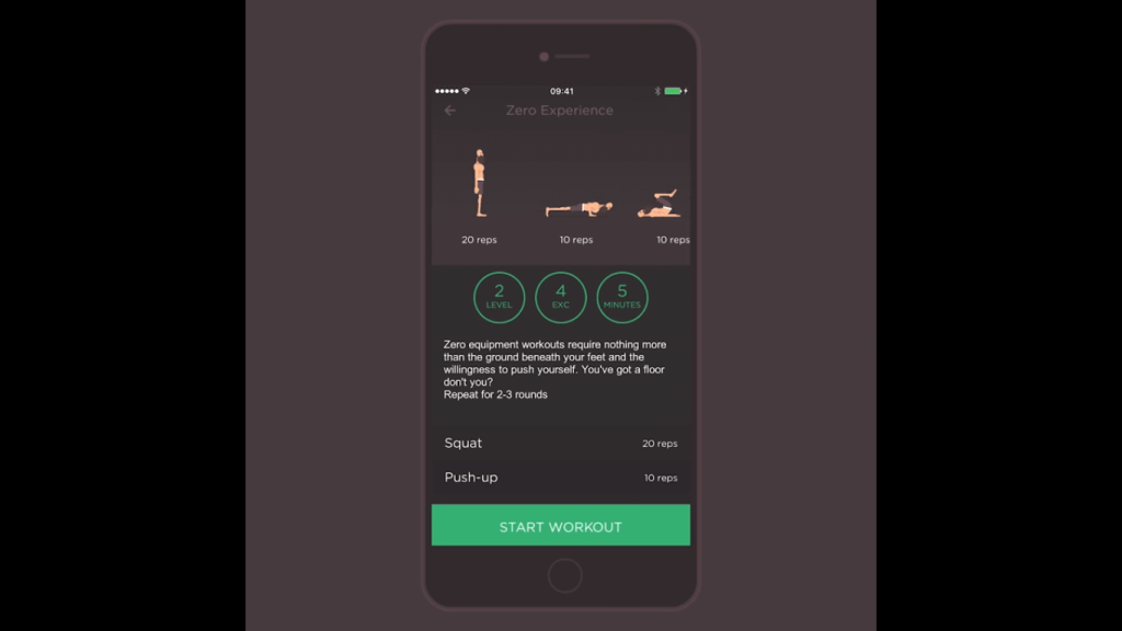 We're Working Out es una aplicación para aprender calistenia muy reconocida.