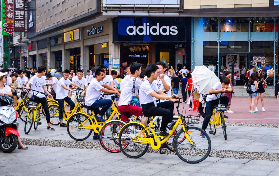Bicicletas de ciudad.