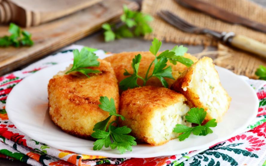 Buñuelos de coliflor.