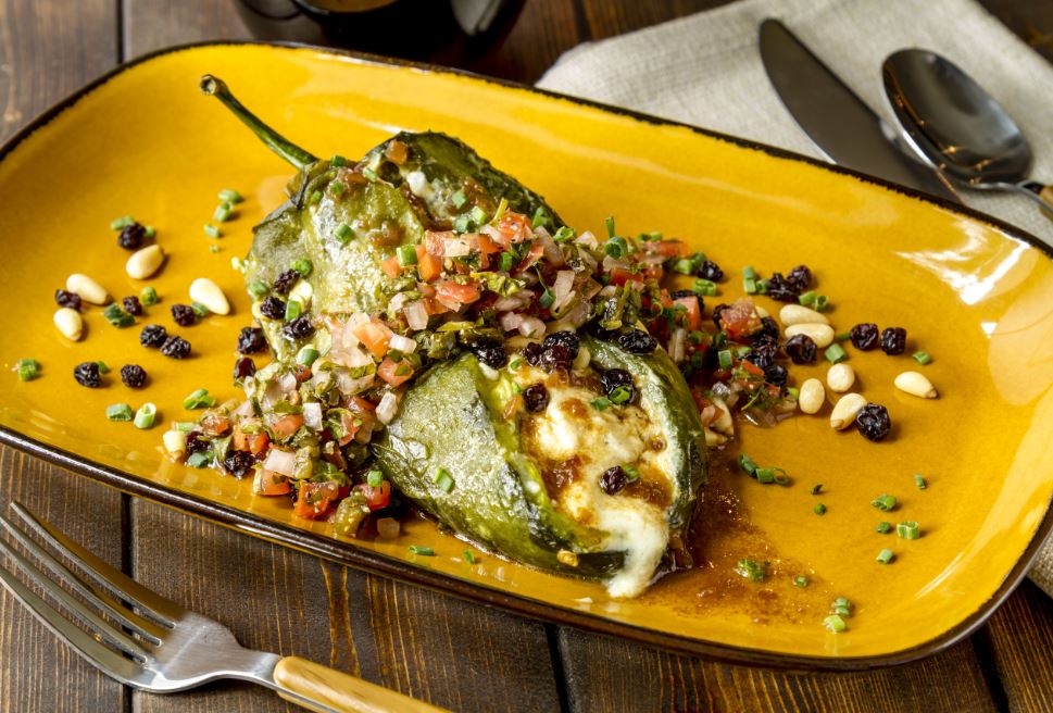 Los chiles rellenos solo son aptos para los amantes del picante.