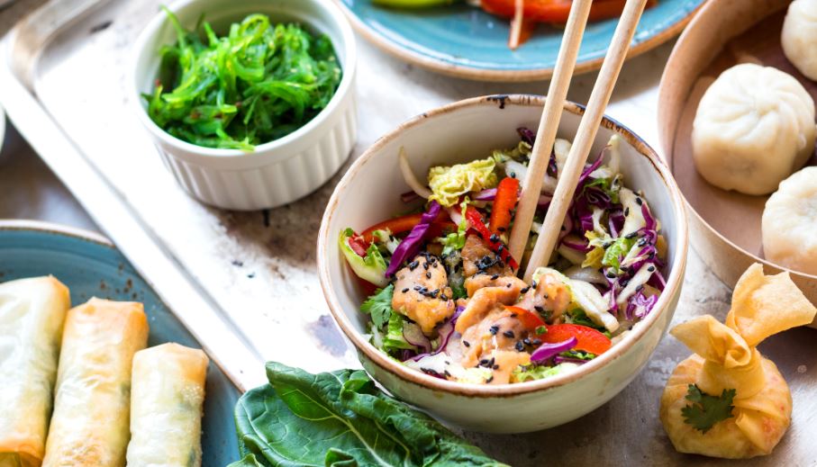 Ensalada oriental.