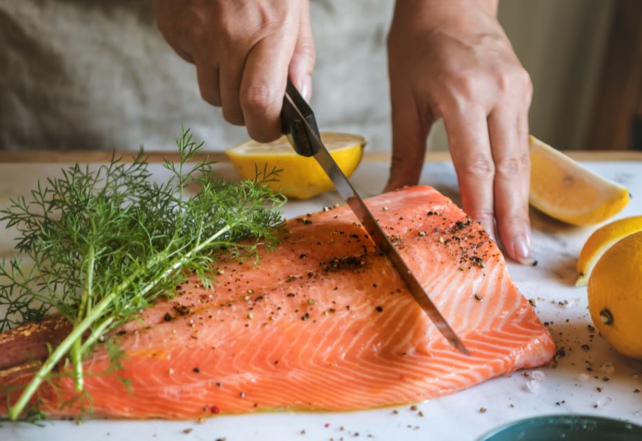 Una forma diferente de preparar salmón Una forma diferente de preparar salmón