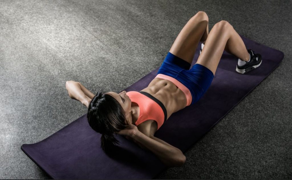 como hacer musculos abdominales