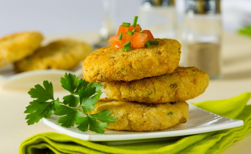 hamburguesas de coliflor.