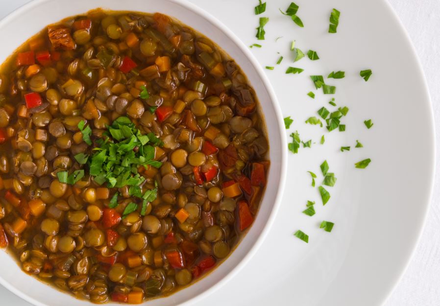 Las lentejas son un alimento rico en magnesio.
