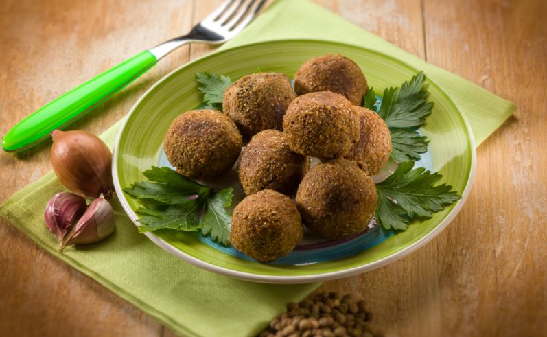 Albondigas de lentejas.