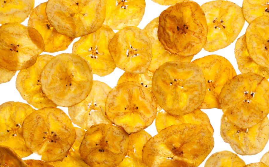 Chips de plátano.