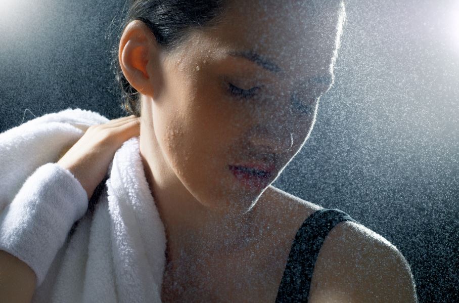 esforzarse en el deporte.