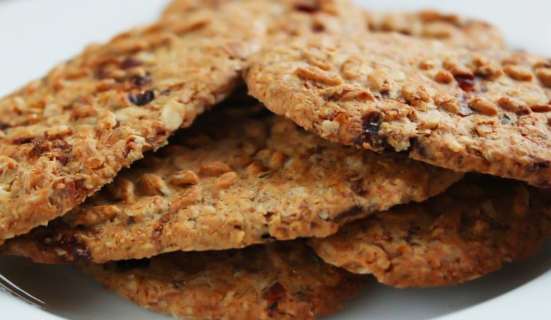 Galletas de avena y sésamo.
