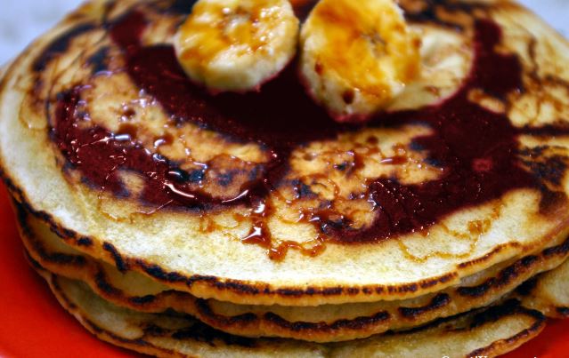 Tortitas de plátano.