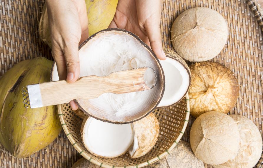 Cocinar con aceite de coco es malo
