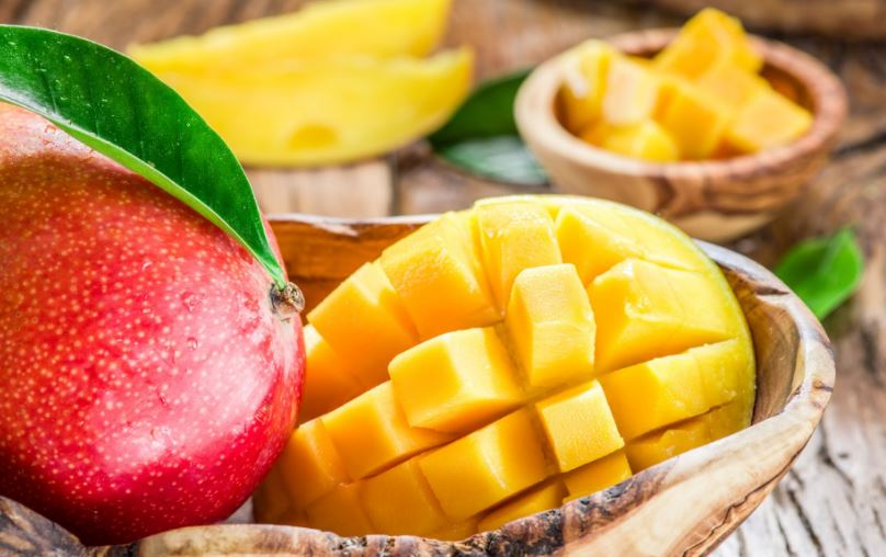 Receta con mango.
