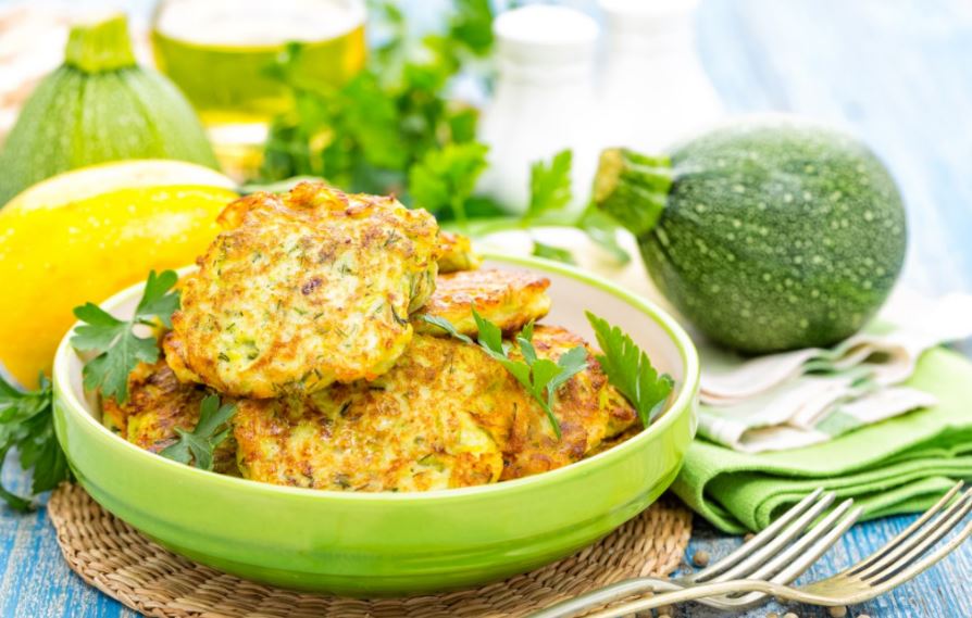 Tortita de calabacín.