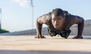 Entrena al aire libre con chaleco lastrado