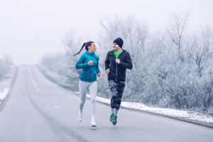Las mejores horas para salir a correr en invierno