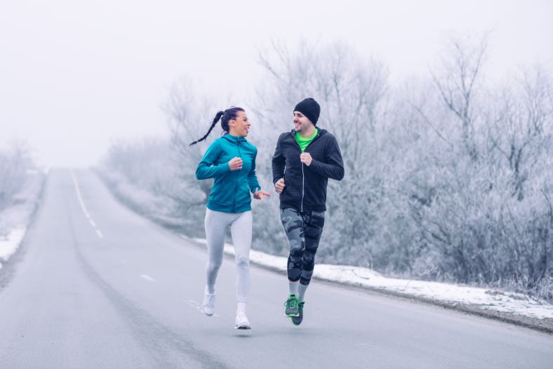 Las mejores horas para correr en invierno.