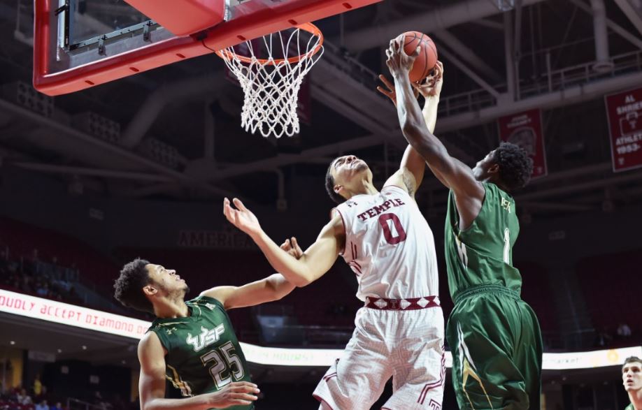 El rebote en el baloncesto.