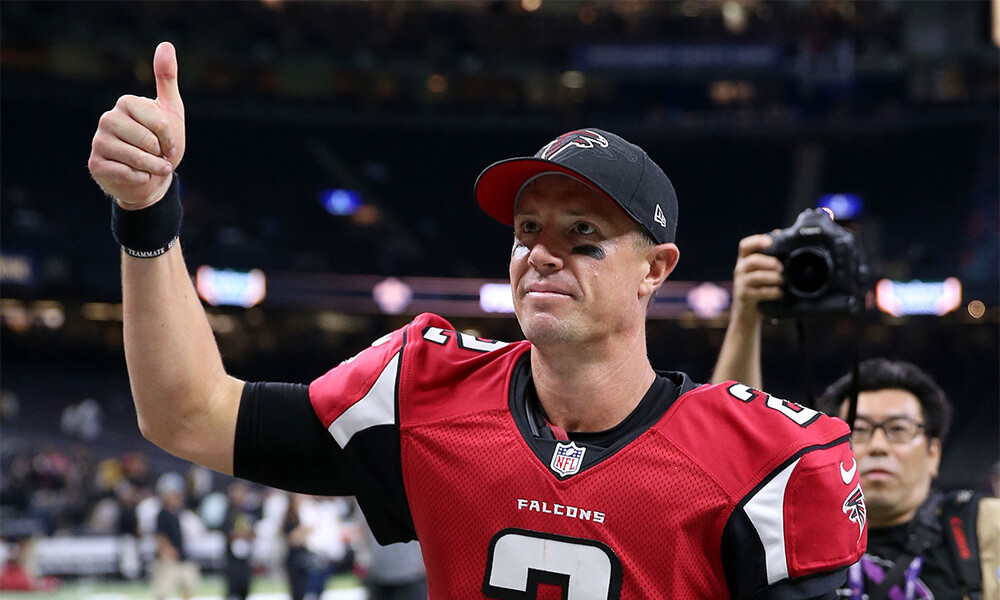 Matt Ryan es un jugador profesional de la NFL que se desempeña en la posición de quarterback desde que iba a la escuela.
