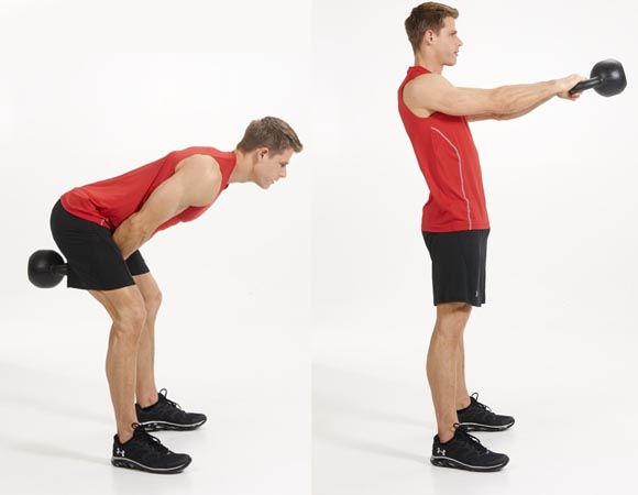 El balanceo no solo trabaja los abdominales, sino también los brazos y las piernas.