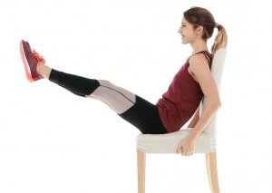 Rutina de entrenamiento con flexiones y abdominales