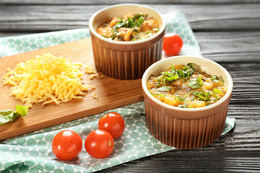 Las patatas ofrecen muchas formas de presentación, entre las cuales se destaca el ramekin.