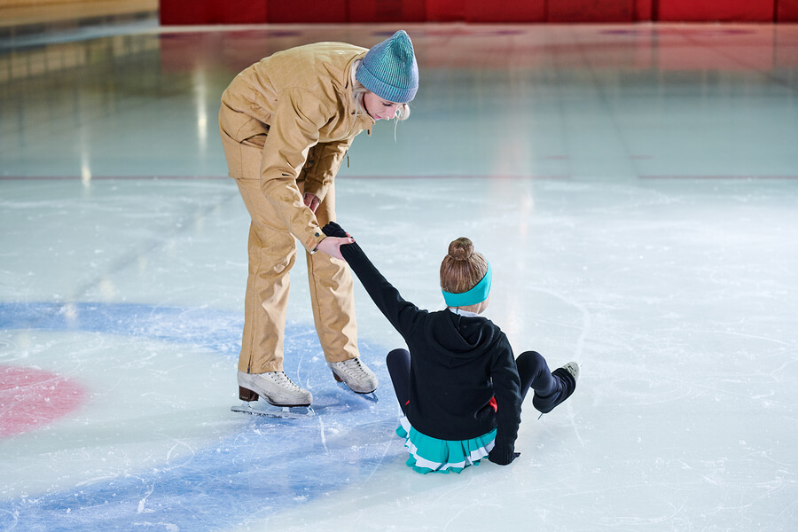 Lesiones más comunes en patinaje artístico sobre hielo