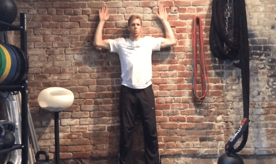 El movimiento de ángel se puede hacer perfectamente en casa.