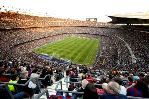 Limitaciones a la entrada a un estadio de fútbol