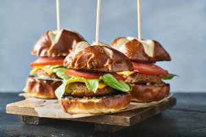 3 recetas de hamburguesas vegetales