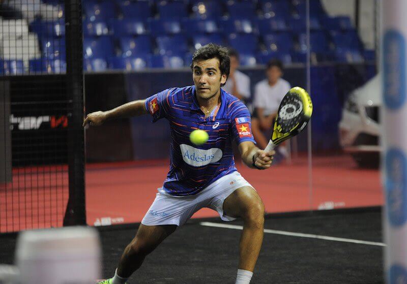 Pablo Lima es el único brasileño en los primeros lugares del pádel mundial.