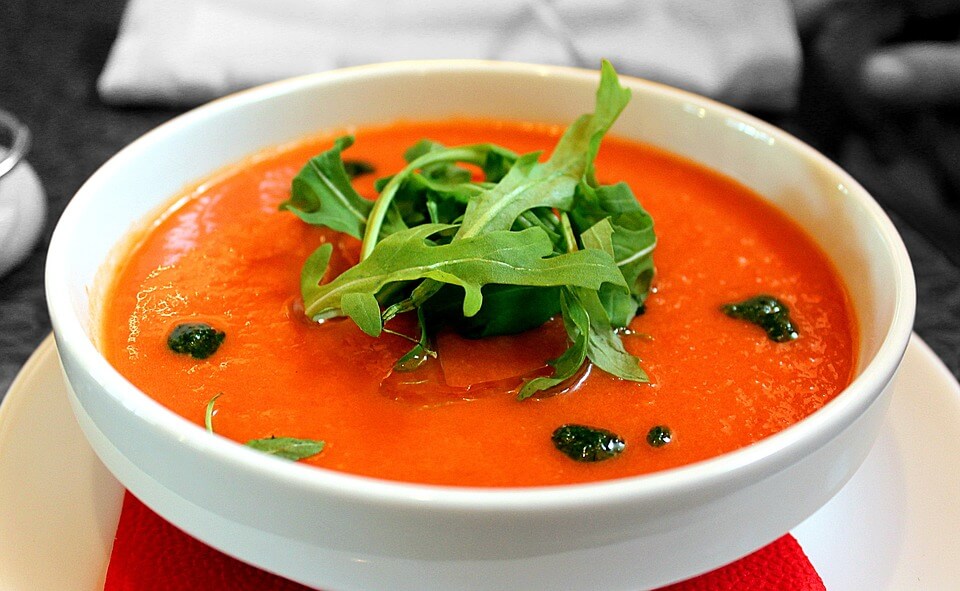 El gazpacho posee muchas variantes.